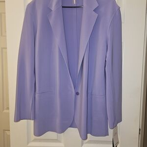 Norma Kamali Lavender Or Lilac Blazer Xs Women